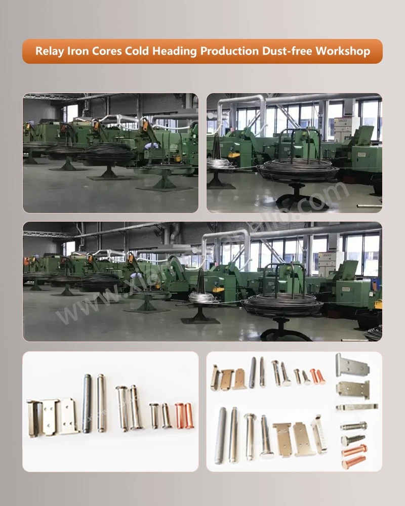 Relay Pin Cold Heading Production Dust-free Workshop Relay Pin Cold Heading Production Dust-free Workshop