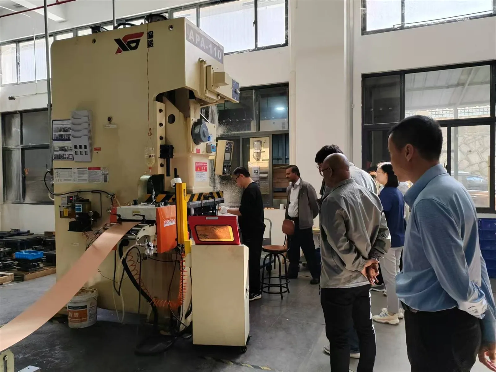 TDConnex Group Indian Team visited the factory TDConnex Group Indian Team visited the factory